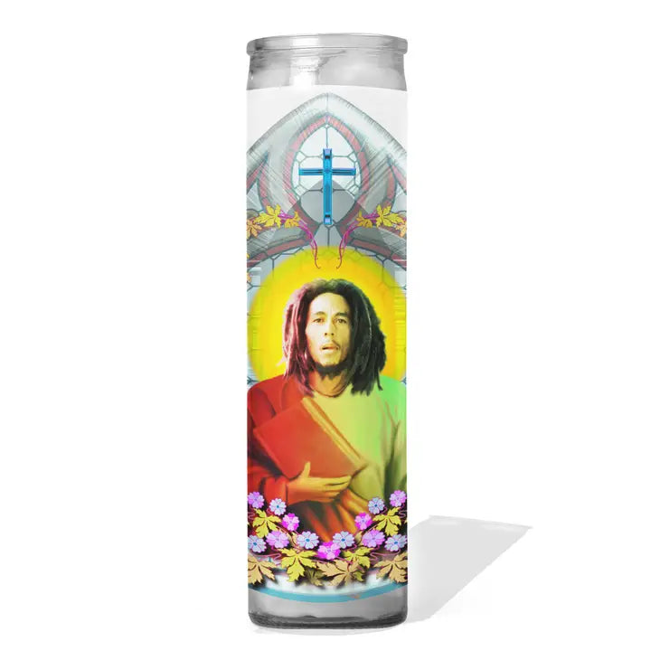 Bob Marley Celebrity Prayer Candle - Lake Effect