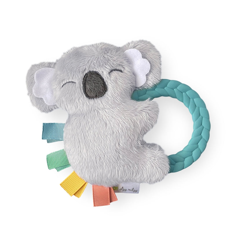 Koala Plush Rattle Pal with Teether - Lake Effect