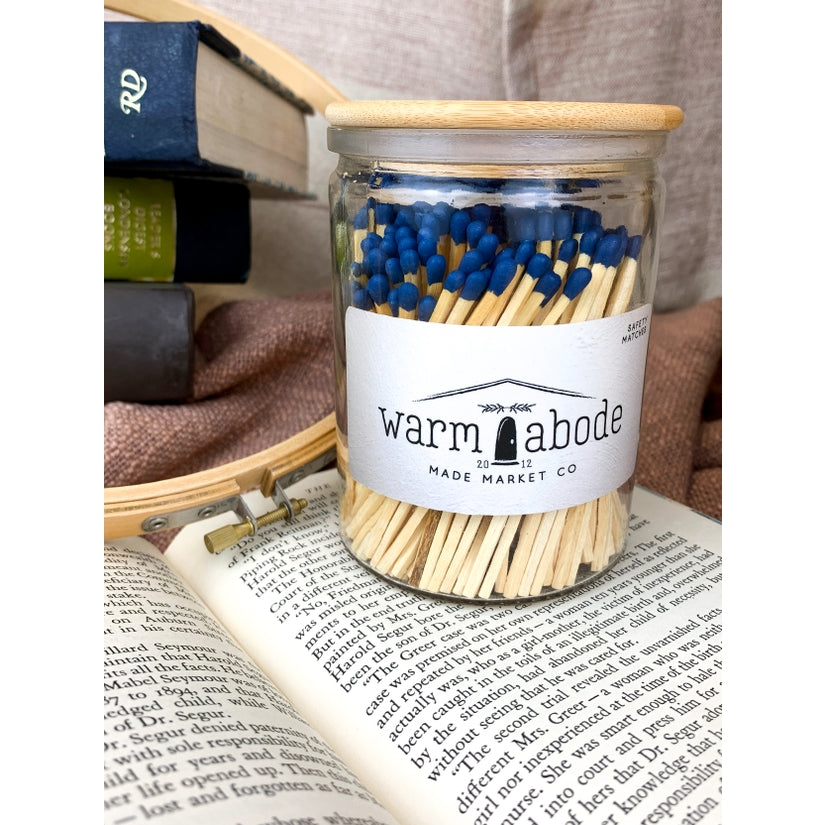 Warm Abode Blue Matches - Lake Effect