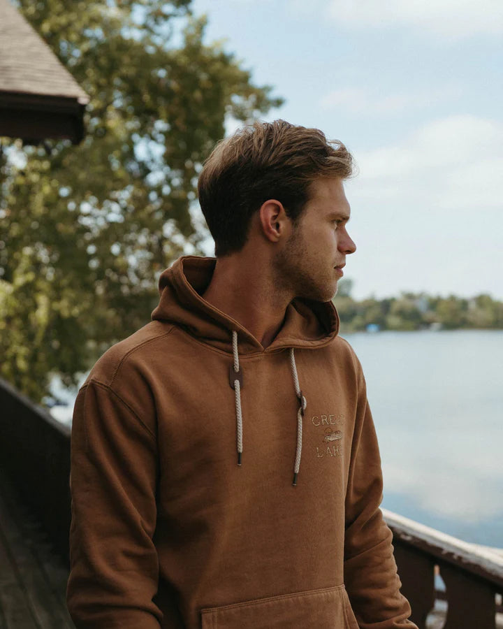 Ski Boat Hoodie by Great Lakes Co. - Lake Effect