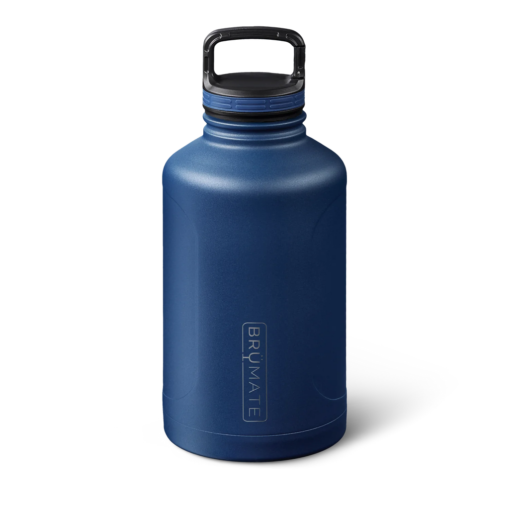 Growl'r 64oz- Matte Navy by Brumate - Lake Effect