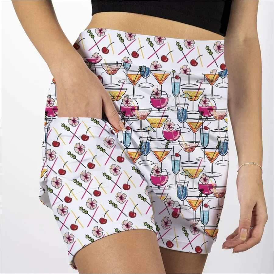 Skort Obsession- Happy Hour - Lake Effect