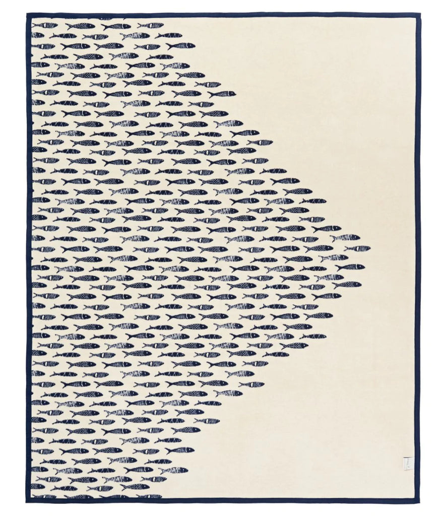 Herring Run Fish Blanket by ChappyWrap - Lake Effect
