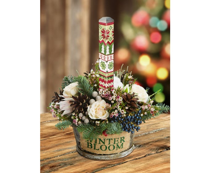 Nordic 10" Art Pole by Studio M - Lake Effect