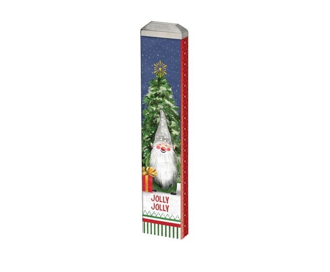 Jolly And Merry 13" Art Pole by Studio M - Lake Effect