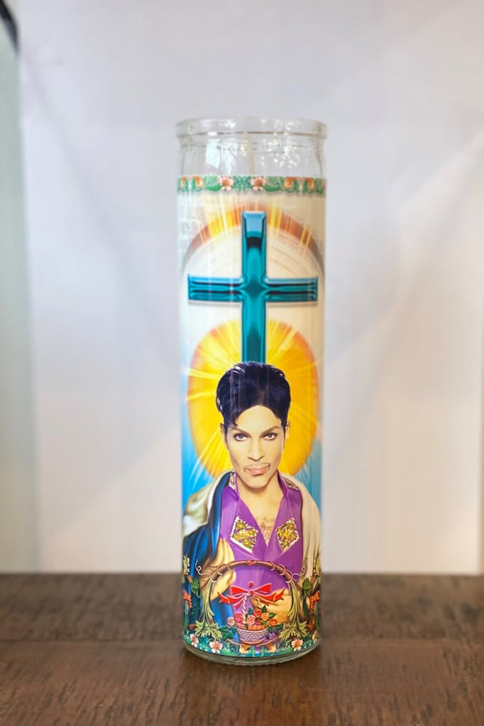 Prince Celebrity Prayer Candle - Lake Effect