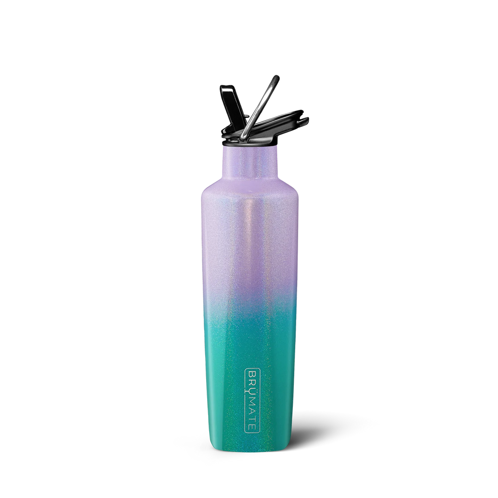 ReHydration Mini 16oz- Glitter Mermaid by Brumate - Lake Effect
