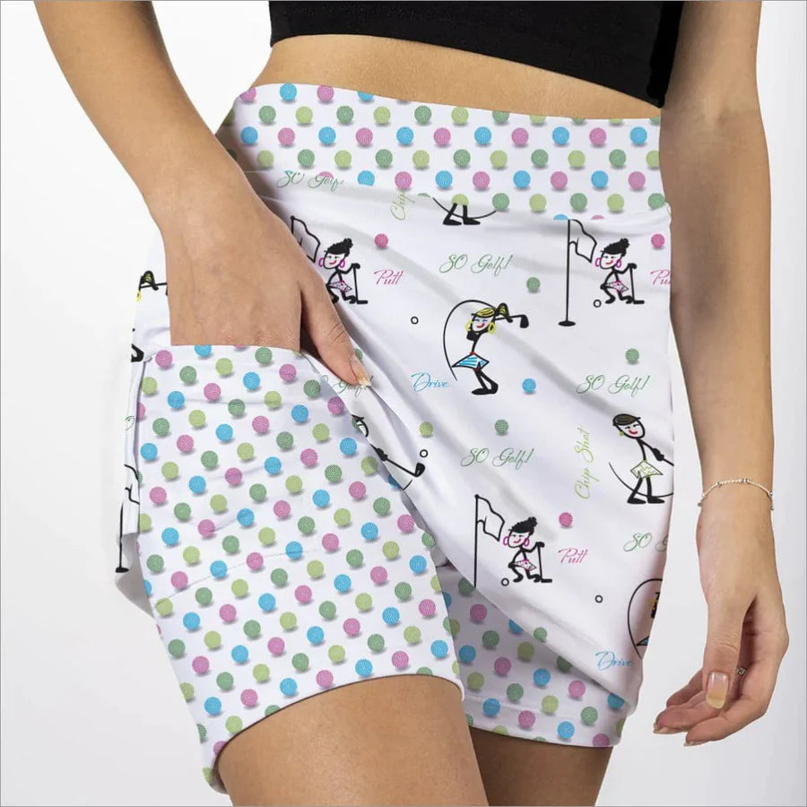 Skort Obsession- Sofy Golfs - Lake Effect