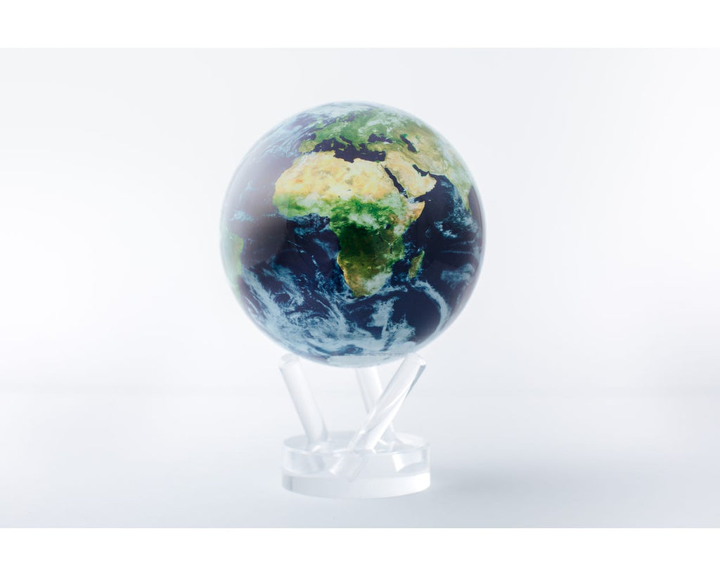 Earth With Clouds Globe by MOVA - Lake Effect
