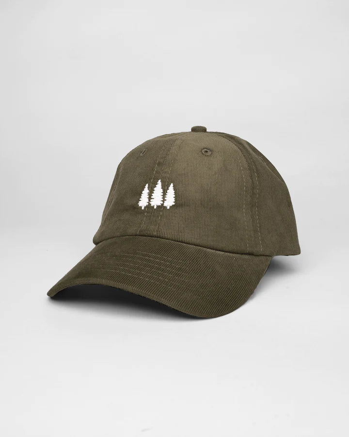 Treeline Hat- Corduroy Olive by Great Lakes Co. - Lake Effect