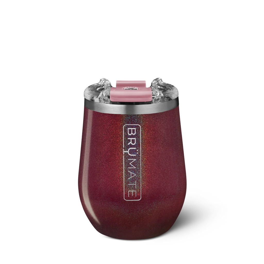 Uncork'd XL 14oz- Glitter Merlot by Brumate - Lake Effect