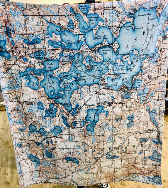 Lake Minnetonka Fleece Blanket - Lake Effect